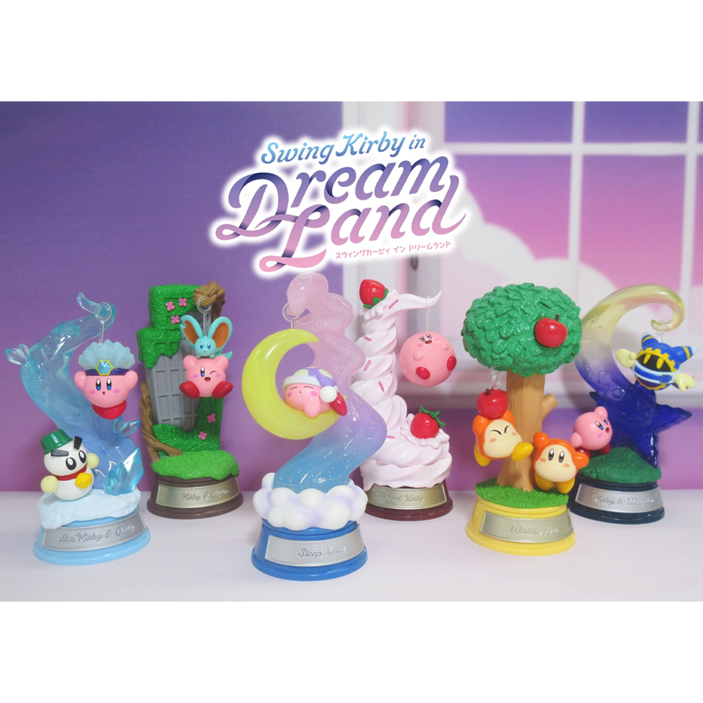 KIRBY GASHAPON SWING KIRBY IN DREAMLAND (1UN) | RE-MENT KIRBY GASHAPON SWING KIRBY IN DREAMLAND (1UN) | RE-MENT